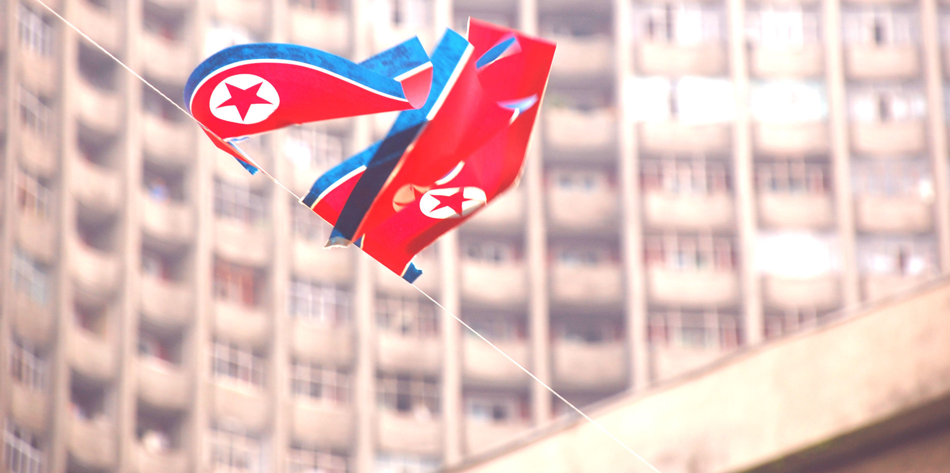 North Korean Flag by (stephan)