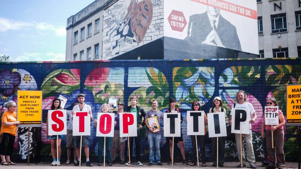 Stop TTIP Photo by 38 Degrees
