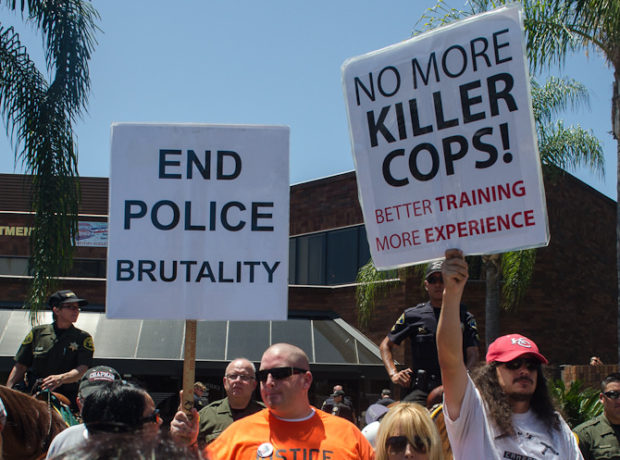 police shootings protest