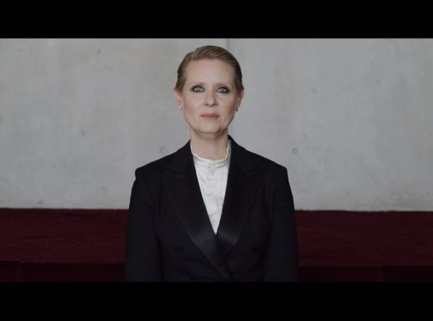 Cynthia Nixon Be a lady they said poem