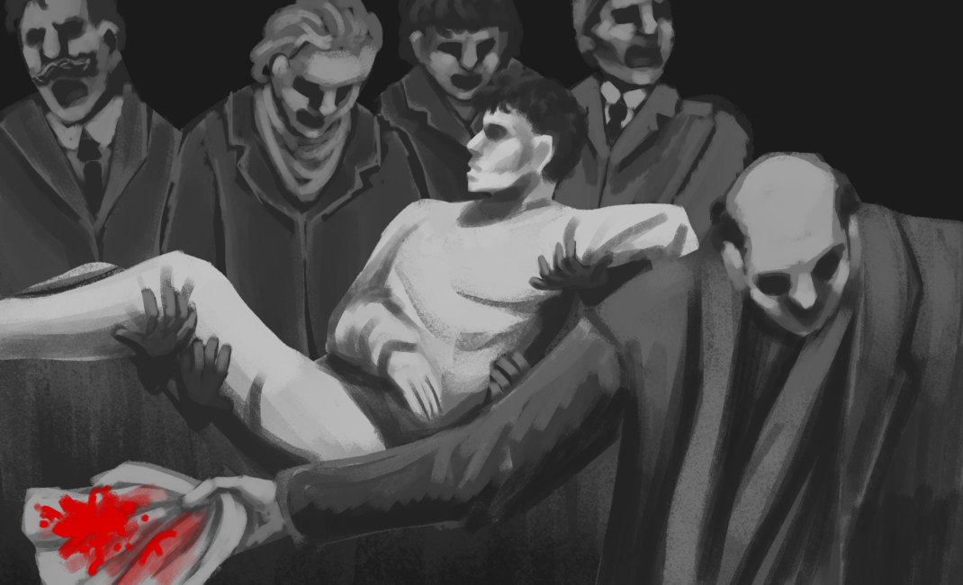 Art for Bloody Sunday anniversary story, created by Ellie Stocker