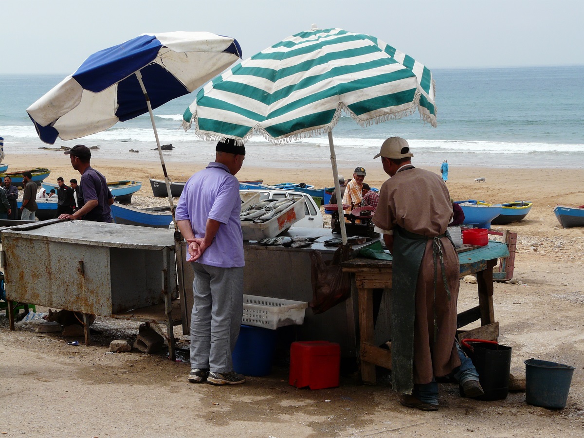 Fishers in Taghazout