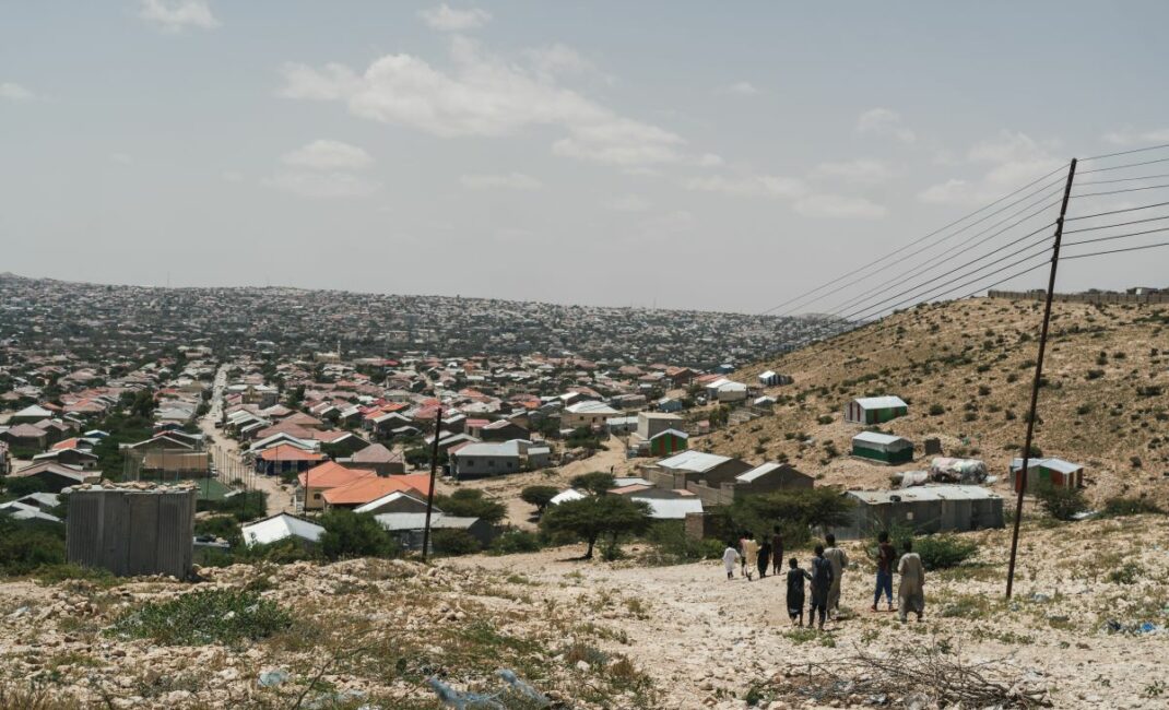 A view of the outskirts of Hargeisa 