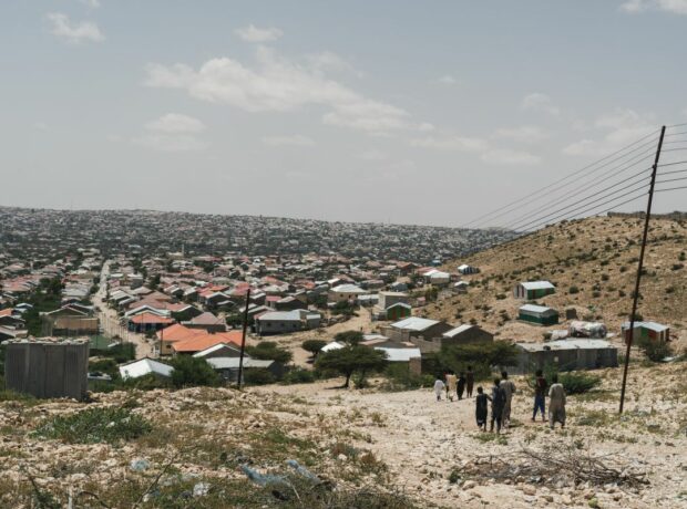 A view of the outskirts of Hargeisa 