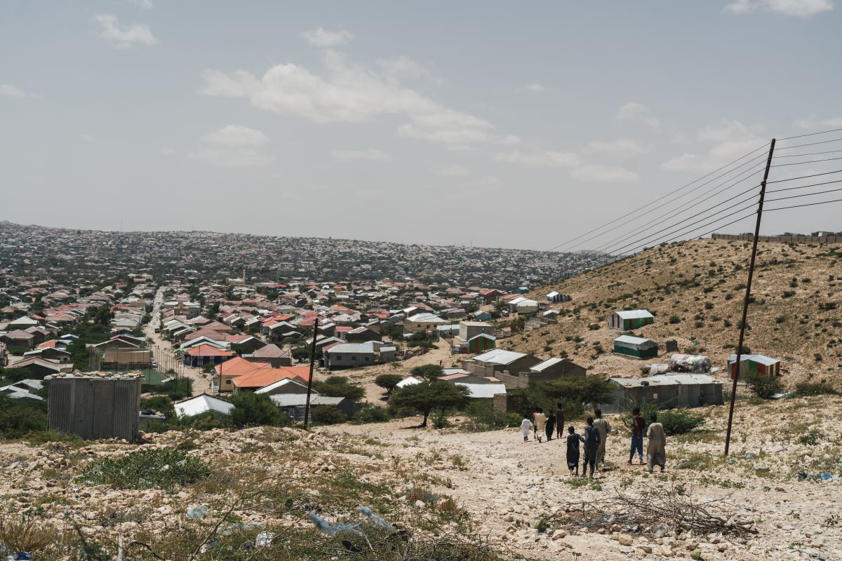 A view of the outskirts of Hargeisa 